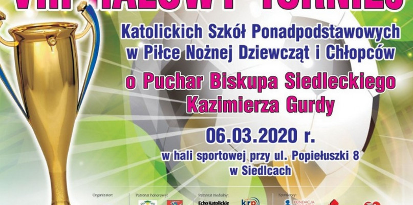 Zagrają na hali o puchar biskupa siedleckiego