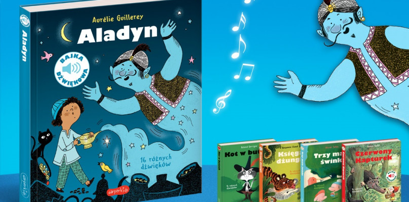 Książeczki dla dzieci pełne dźwięków. Innowacja wyd. Harperkids