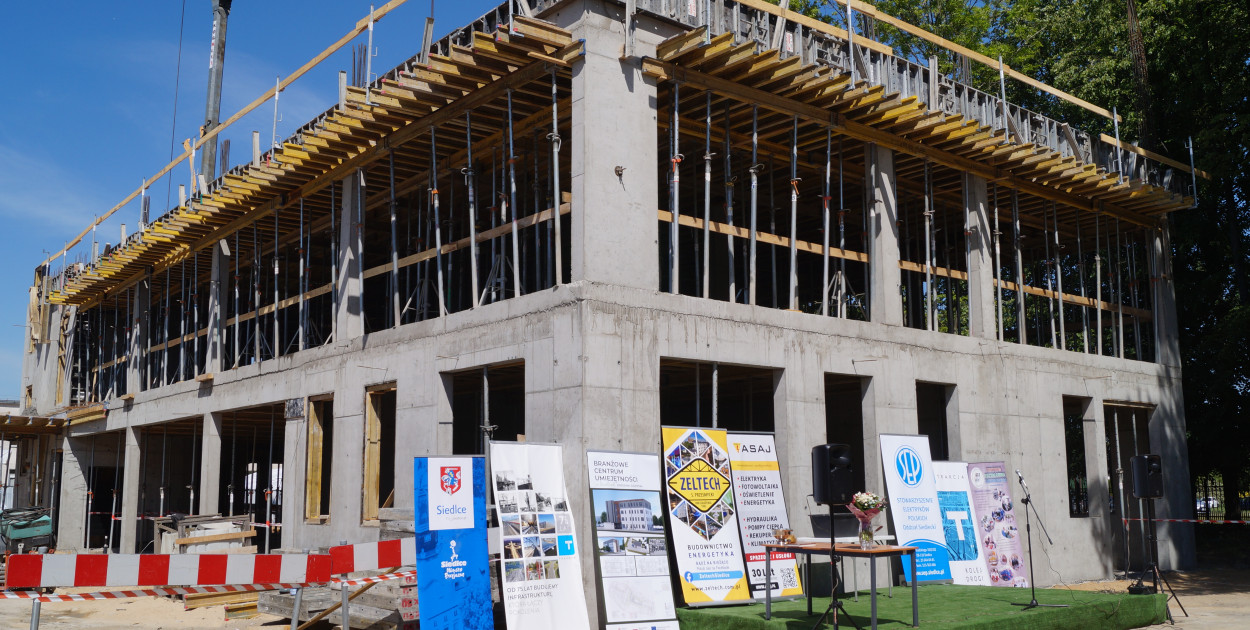 Siedlce: Nieszczęśliwy wypadek przy budowie BCU