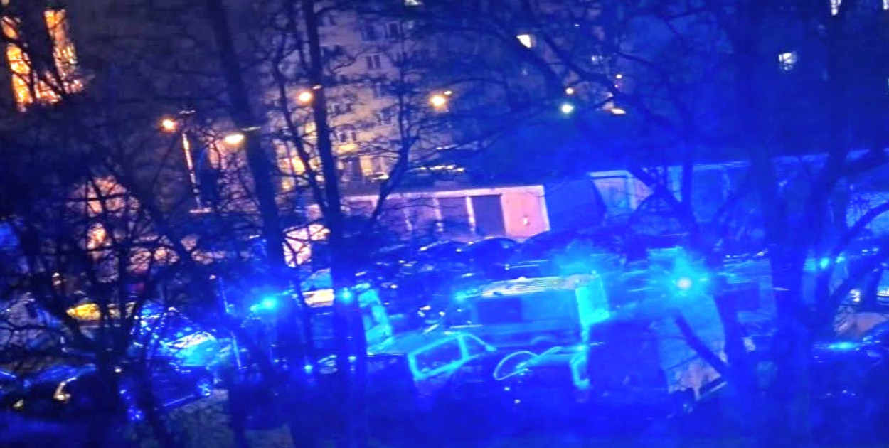 Siedlce: Atak nożownika. Służby na miejscu