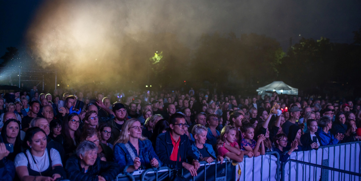 Niedzielny koncert zgromadził tłumy. Fot.: Dawid Ewiak