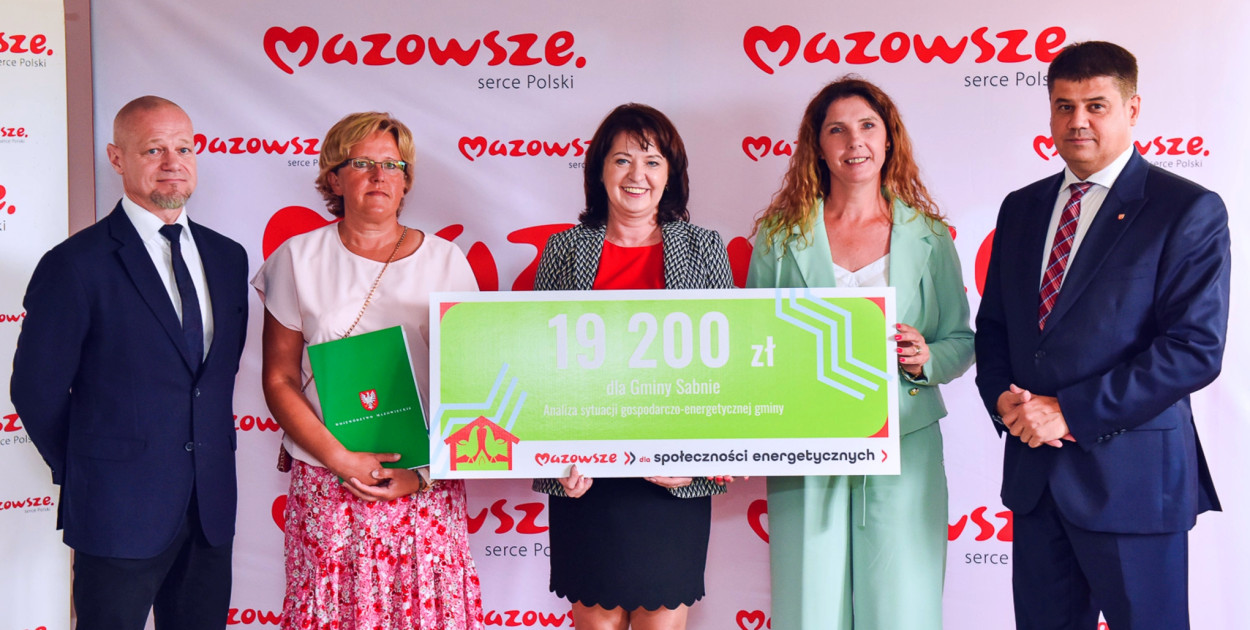 Pieniądze popłyną m.in. do gminy Sabnie. Fot. Urząd Marszałkowski