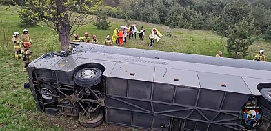 Wypadek białoruskiego autokaru w Polakach-44559