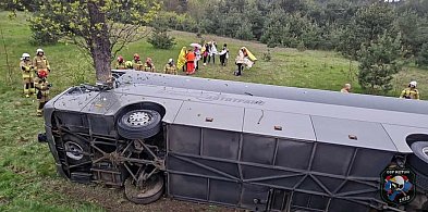 Wypadek białoruskiego autokaru w Polakach-44559