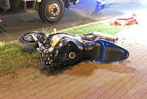 Śmiertelny wypadek motocyklisty w Starej Kornicy-46372