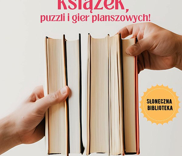 Wielka wymiana książek, puzzli i gier w siedleckim parku-50876