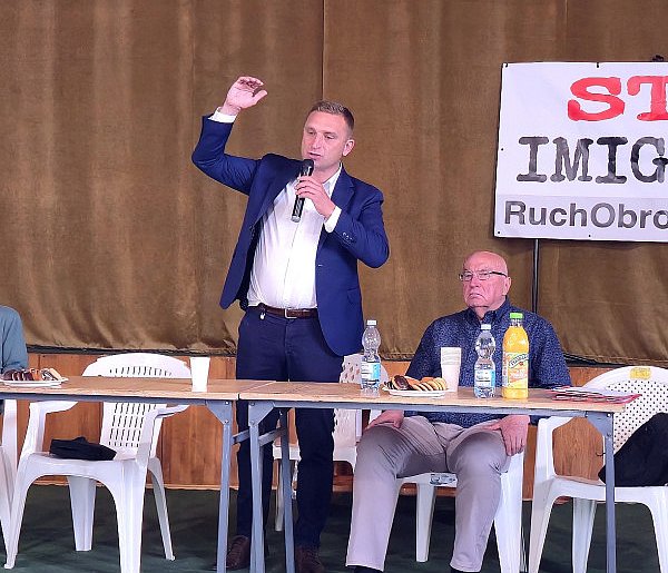 Bąkiewicz w Siedlcach: - Imigranci to największe zagrożenie-50932