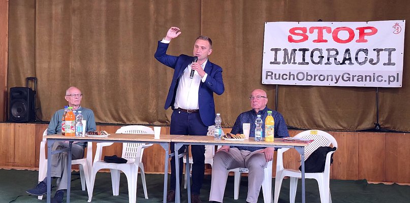Bąkiewicz w Siedlcach: - Imigranci to największe zagrożenie - 50932