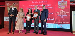 Siedlecki „Prus” najlepszy wśród liceów w powiecie