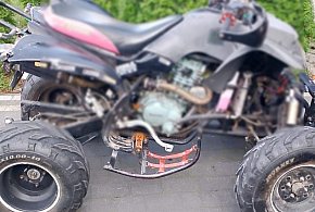 Garwolin: Quad wypadł z drogi-52090