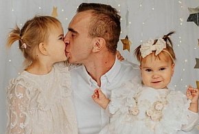 Jeden cios zatrzymał życie młodego taty. Karol walczy o powrót do domu