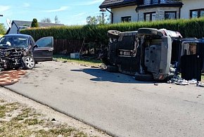 Seria wypadków na drogach powiatu siedleckiego. Siedem osób rannych jednego dnia