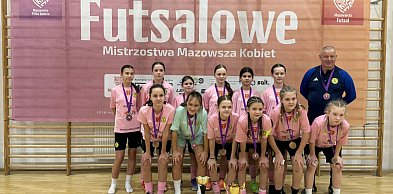 Brązowe medalistki Mazowsza. Dziewczęta Naprzodu Skórzec wśród najlepszych