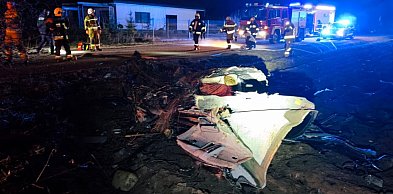 Tragiczny wypadek w Pieńkach. Nie żyje 32-letni kierowca