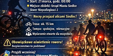Nocny Prolog Rowerowej Stolicy w Siedlcach