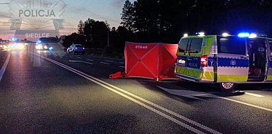 Tragiczny wypadek. Nie żyje potrącony mężczyzna