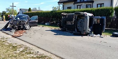 Seria wypadków na drogach powiatu siedleckiego. Siedem osób rannych jednego dnia