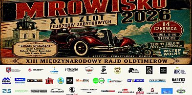 Mrowisko 2026 – zabytkowe pojazdy ponownie opanują Siedlce