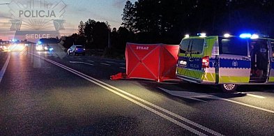 Tragiczny wypadek. Nie żyje potrącony mężczyzna