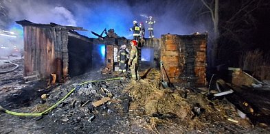 Tragiczny pożar w Hruszewie. Nie żyje 77-latek-53980