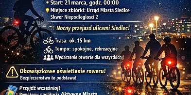 Nocny Prolog Rowerowej Stolicy w Siedlcach