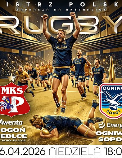 Ekstraliga rugby w Siedlcach. Mistrz podejmuje lidera