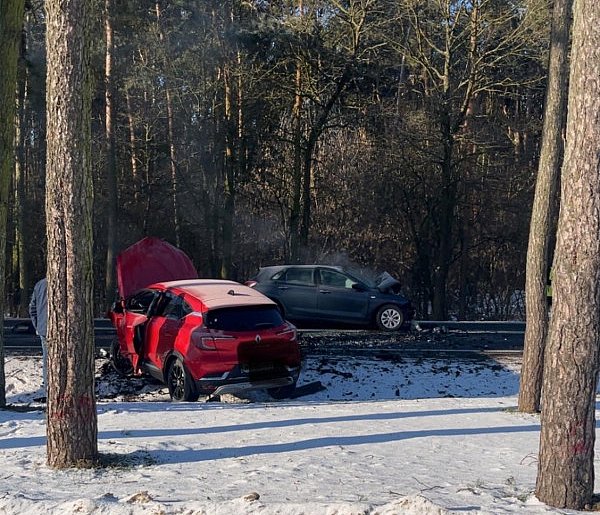 Śmiertelne zderzenie czołowe na DK63