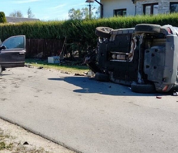 Seria wypadków na drogach powiatu siedleckiego. Siedem osób rannych jednego dnia
