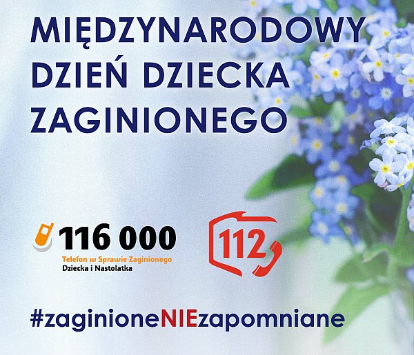 Policja rusza z kampanią #zaginioneNIEzapomniane