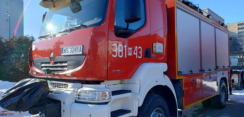 Siedlce: Płonęła lakiernia na Brzeskiej