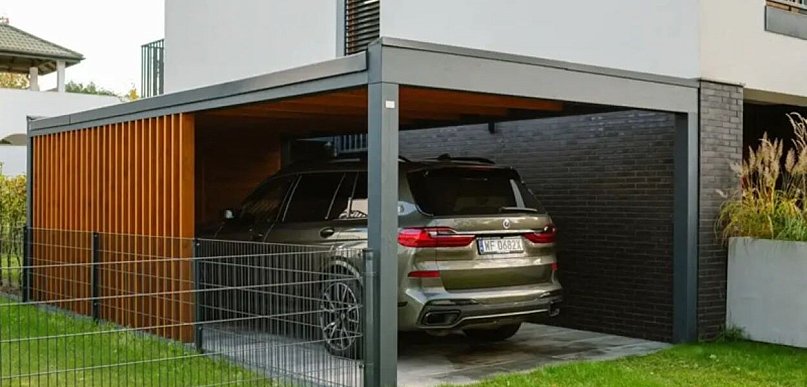 Carport drewniany — elegancka alternatywa dla tradycyjnego garażu