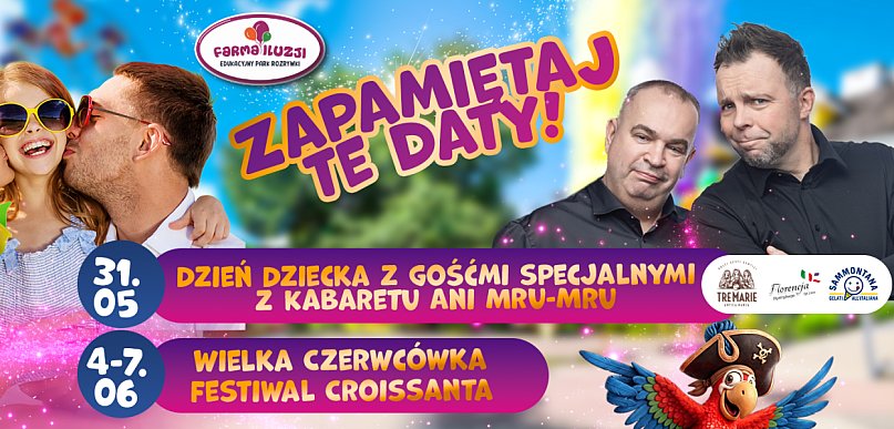 Goście specjalni z Kabaretu Ani Mru-Mru, Wielka Czerwcówka i masa atrakcji! Farma