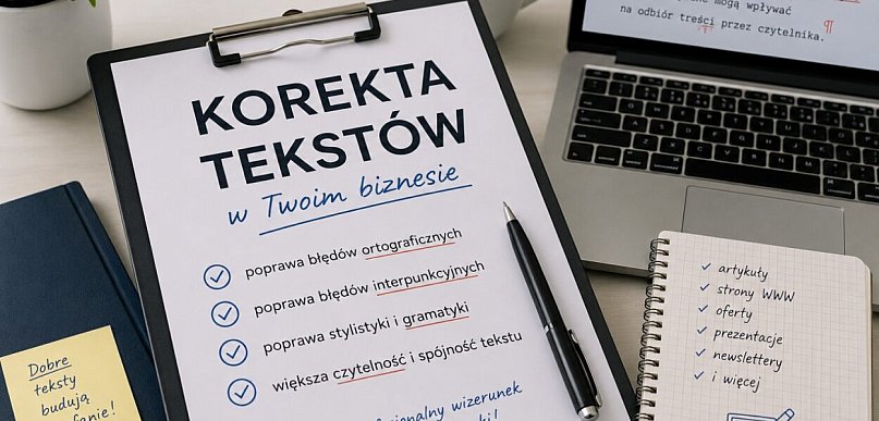 Korekta tekstów w Twoim biznesie - dlaczego ma znaczenie?