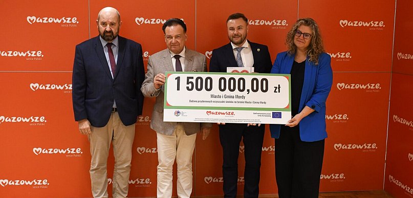 Mordy, Przesmyki i Zbuczyn z milionami na oczyszczalnie ścieków