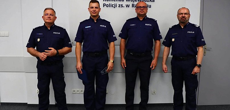 Policjant z Siedlec najlepszym technikiem kryminalistyki na Mazowszu