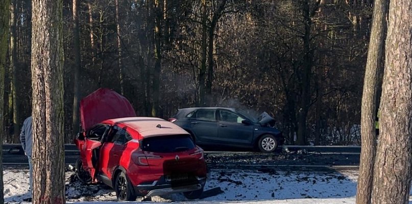 Śmiertelne zderzenie czołowe na DK63