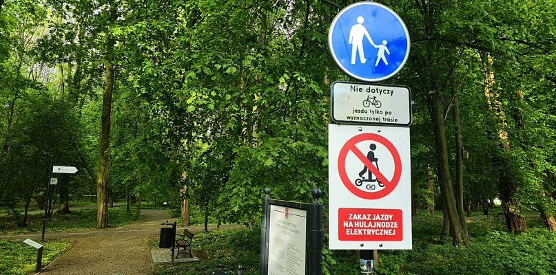 Znaleźli sposób na amatorów śmigania po siedleckim parku?