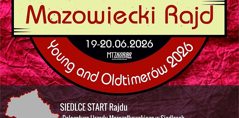 Mazowiecki Rajd Young & Oldtimerów po raz czwarty wyruszy na szlak