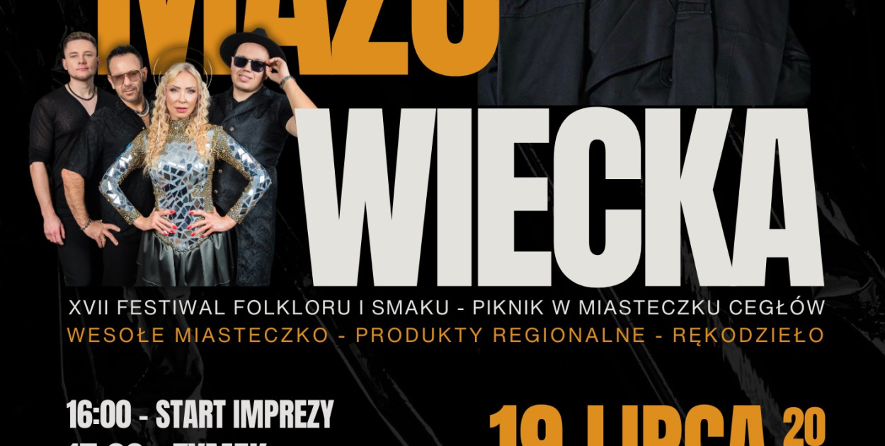Cegłów zaprasza na XVII Festiwal Folkloru i Smaku „Sójka Mazowiecka”
