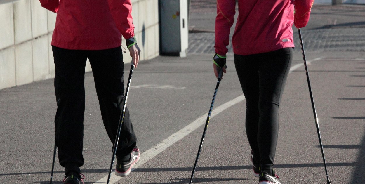 Nrdic walking. Fot. Pixabay