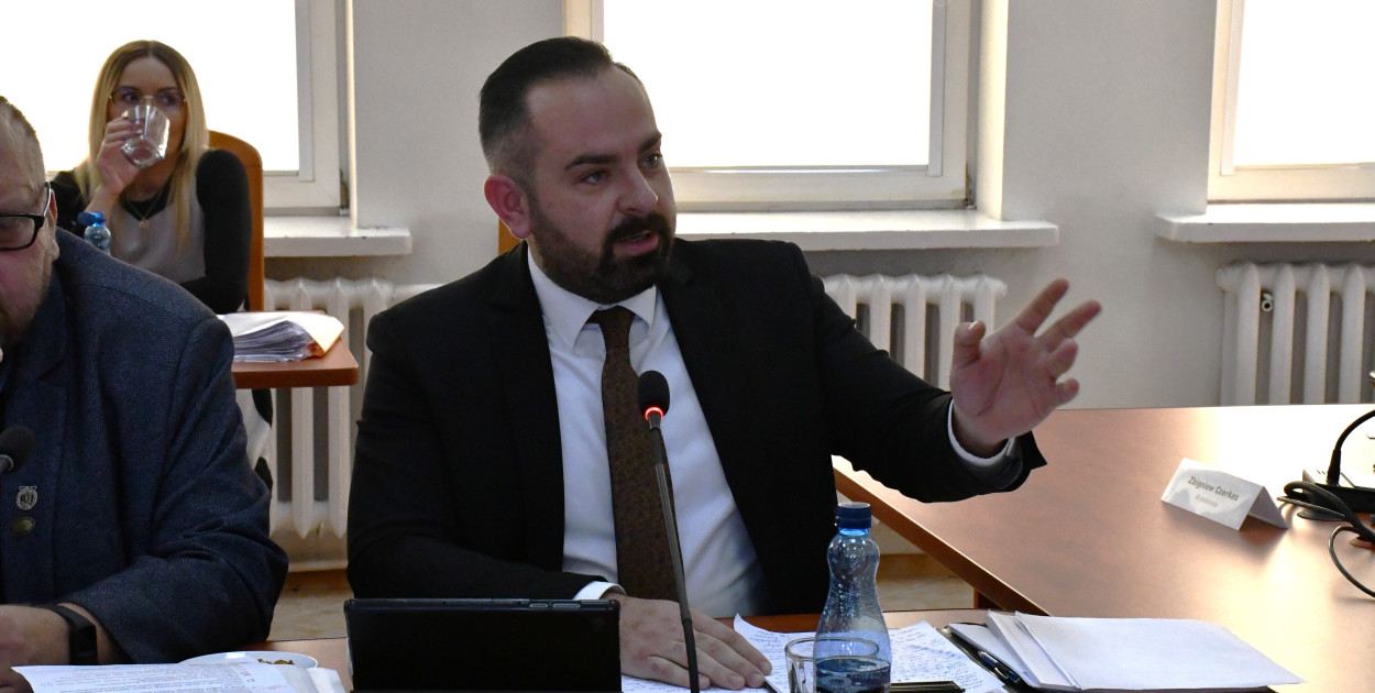 Piotr Woźniak, szef klubu Prawa i Sprawiedliwość