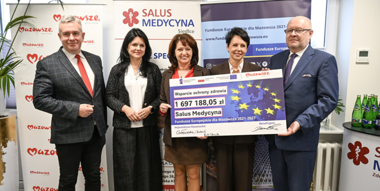 Siedlce: Nowy sprzęt, krótsze kolejki. Salus Medycyna z unijnym wsparciem