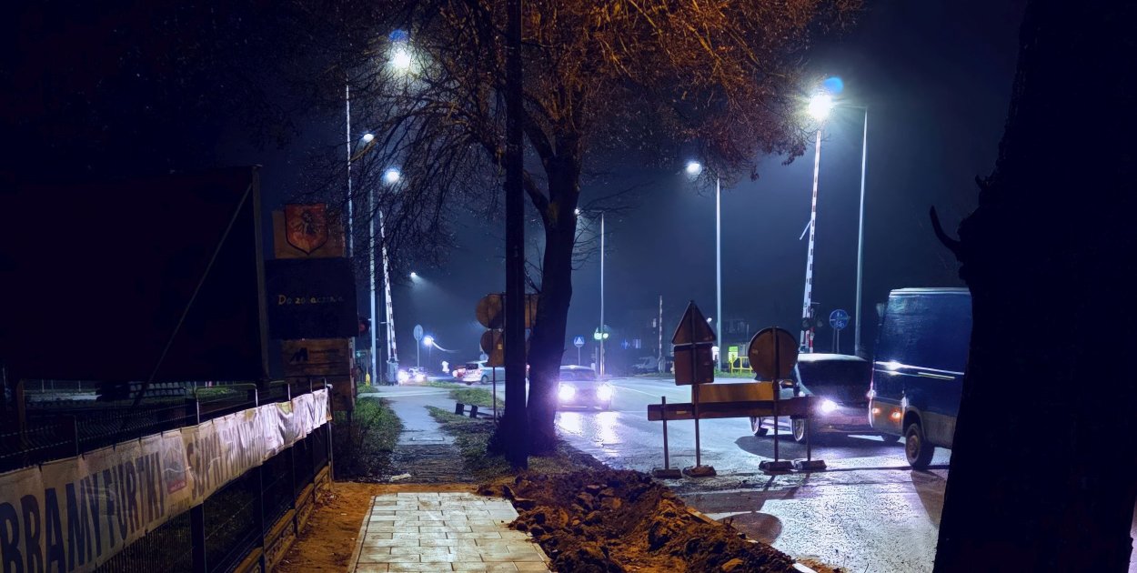 Pozostał fragment pamiętający zapewne lata 70. ubiegłego wieku.