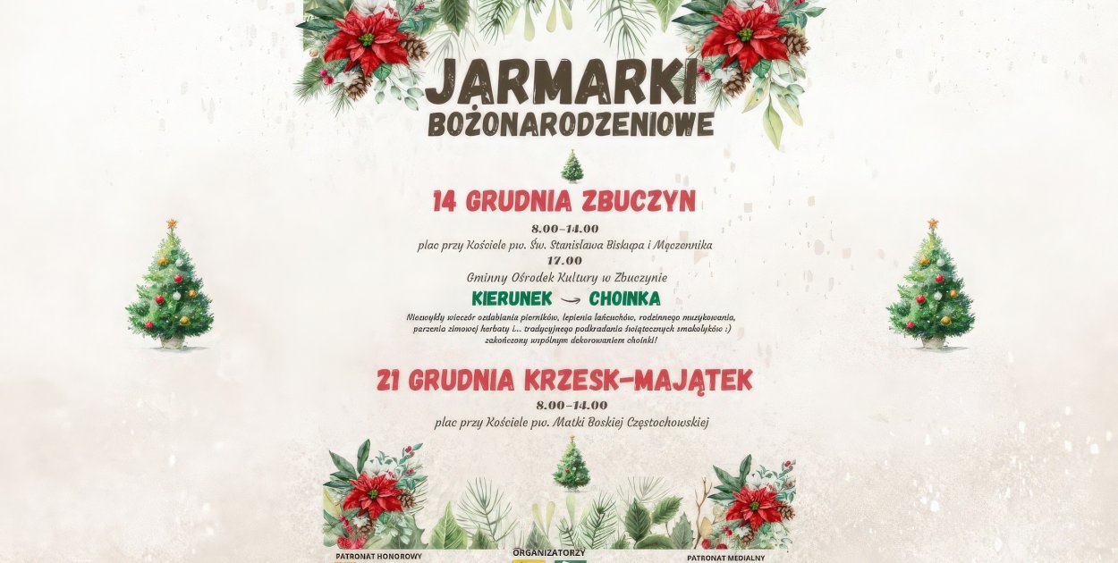 Plakat. Fot. GOK Zbuczyn