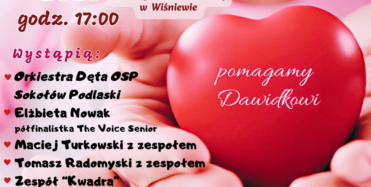 Walentynkowy koncert dla Dawida