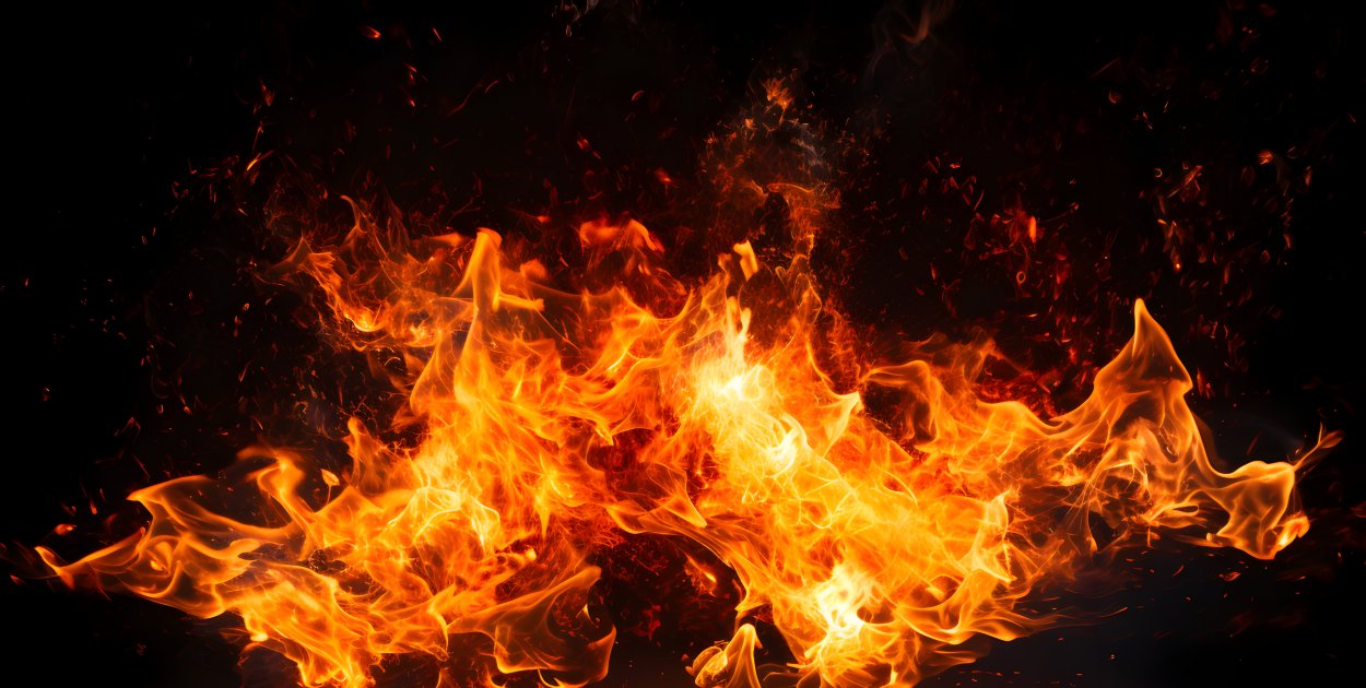 Siedlce: Płonął bus