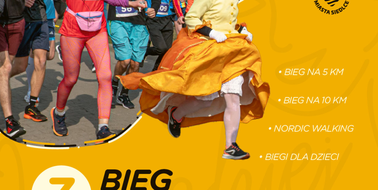 Pobiegaj w Siedlcach i powitaj wiosnę! Siódma edycja Biegu Ogińskiej już 21 marca