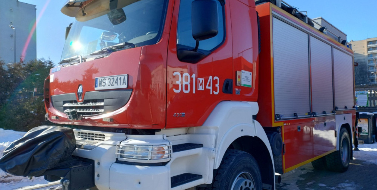 Siedlce: Płonęła lakiernia na Brzeskiej