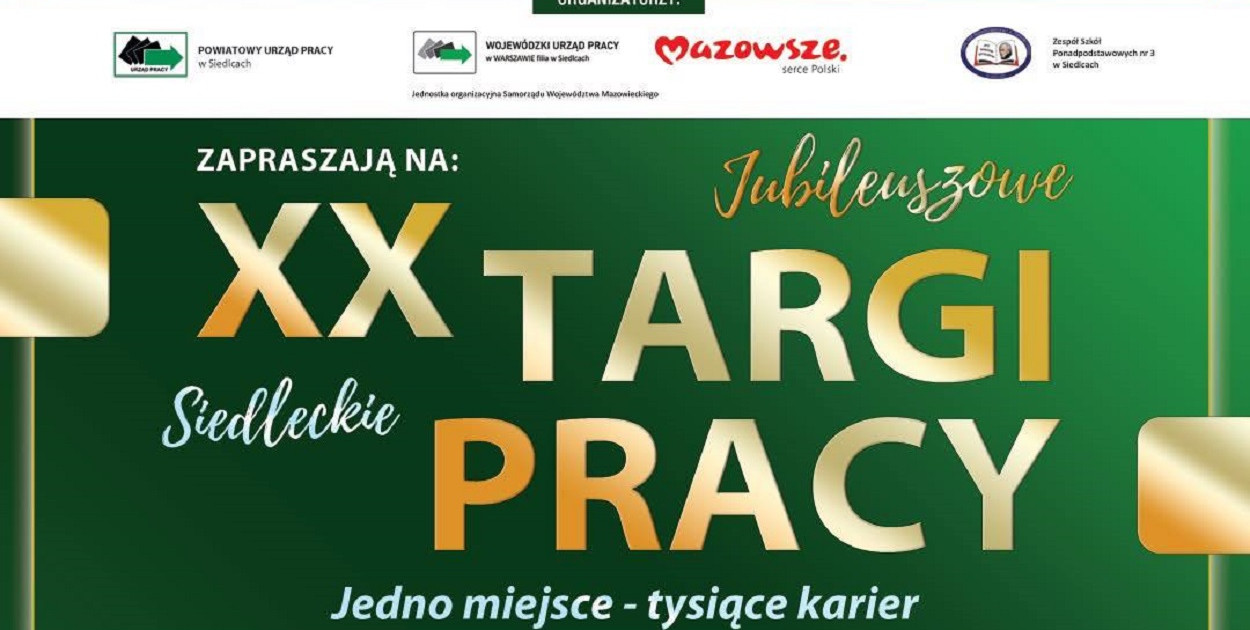Jubileuszowe Targi Pracy w Siedlcach – jedno miejsce, tysiące karier