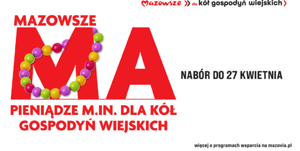 Mazowsze inwestuje w aktywne gospodynie wiejskie